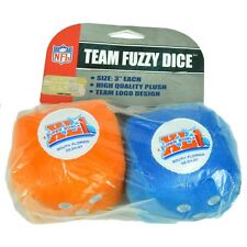 NFL Football Super Bowl XLI 41 2007 Colts vs Bears Fuzzy Car Mirror Plush Dice