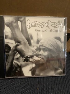 Ratos De Porao Guerra Civil Canibal CD New Sealed Metal Rare Alt Tentacles Album - Foto 1 di 5