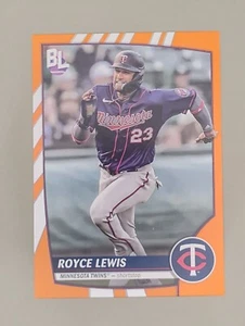2023 Topps Big League - #34 Royce Lewis Retail Electric Orange - Bild 1 von 2