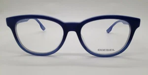 Diesel DL 5112 Blue Ombre 090 Round Plastic Eyeglasses Frame 52-16-145 New RX - Picture 1 of 6