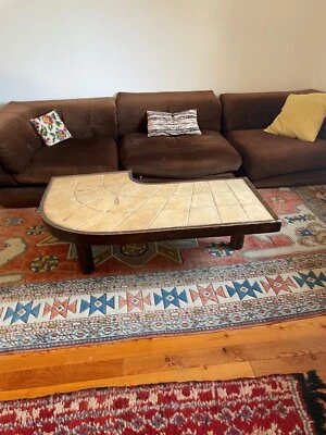 Elégante table basse signée Barrois - Vallauris - Photo 1/4