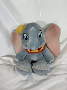 Disney  Dumbo the Flying Elephant Big Feet Plush 10” Sitting - Picture 1 of 3