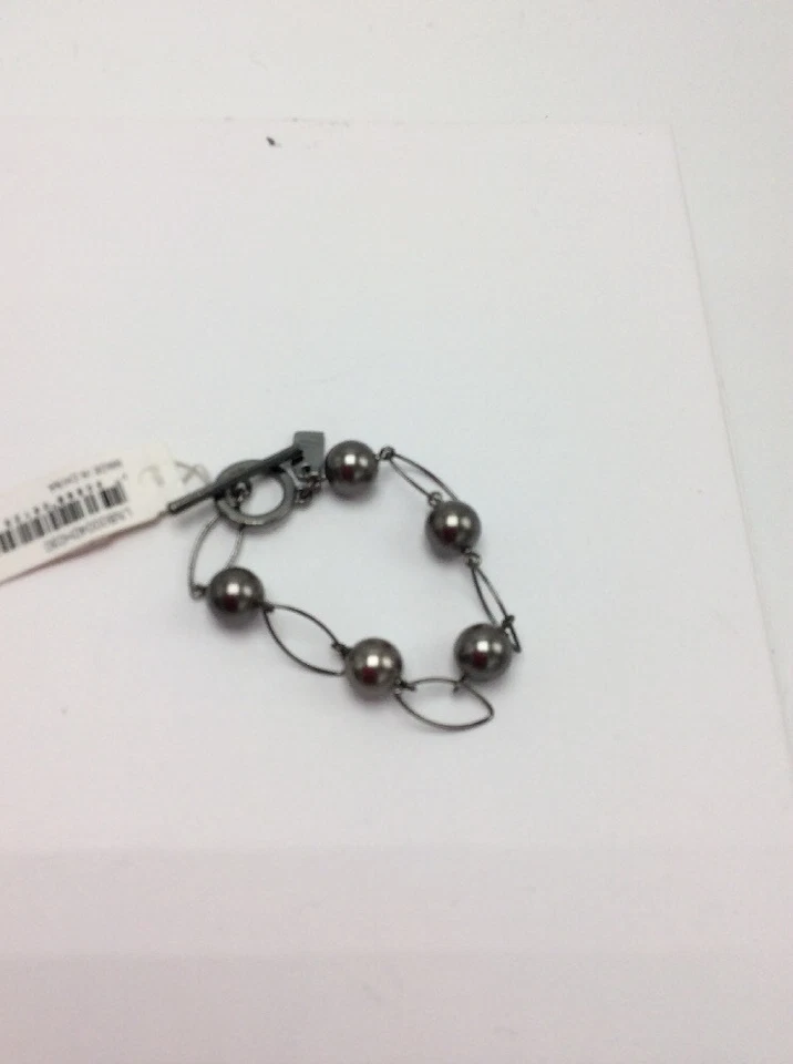 Pulsera Lauren Ralph Lauren Romántica Rebelde Eslabón Ovalado Imitación Perla #464 Foto 1 de 4