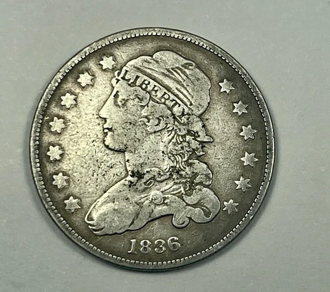 1836 Bust Quarter VF #097 Cover