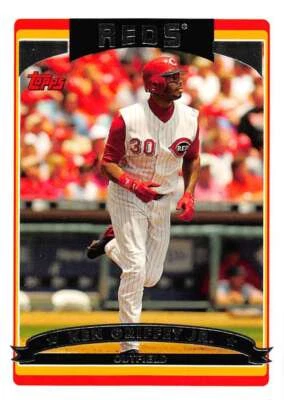 2006 Topps #387 Ken Griffey Jr. Cincinnati Reds Baseball Card NM-MT ID:34555 - Image 1 of 2