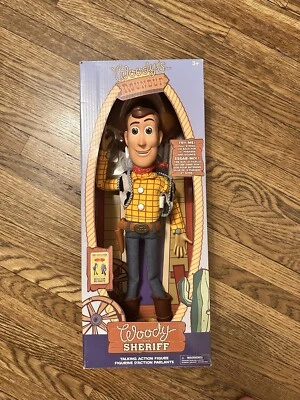 迪士尼玩具总动员 4 会说话的伍迪警长可动人偶 — 第 1/4 张图片