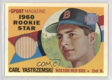 2001 Topps Archives Reserve Rookie Reprint Relics Carl Yastrzemski #ARR22 HOF