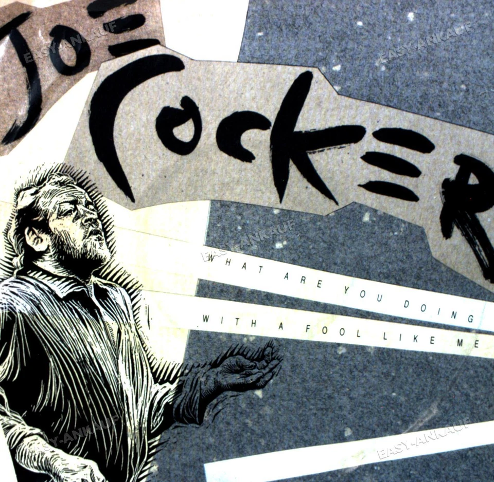 Joe Cocker - What Are You Doing With A Fool Like Me 7in 1990 (VG+/VG+) ' - Image 1 of 1