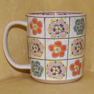 Anthropologie Molly Hatch Lexicon Mug Be An Adventurer Flower Coffe Tea Cup NIB - Picture 1 of 10