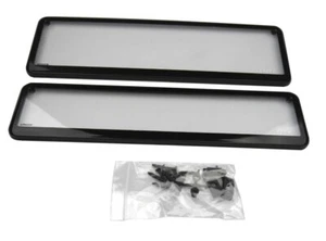 NUMBER PLATE COVER KIT / PAIR - NSW "PREMIUM" SLIM & STANDARD SET - Picture 1 of 1
