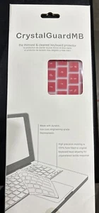 Crystal Guard MB - Thinnest & Clearest Keyboard Protector - Paint Stroke Blue - Picture 1 of 2
