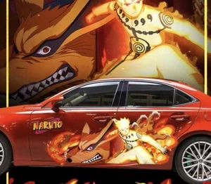 NARUTO BODY DECAL VINYL GRAPHICS CAR SIDE STICKERS CAR STICKERS FIT ANY CARS - Picture 1 of 1