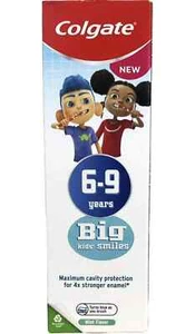 4x 50ml Colgate Zahnpasta Junior Kid Minze Mint 6 -9 Jahre Kinder Zahnpasta Zahn - Bild 1 von 2