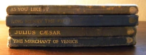 New Hudson Shakespeare Lot of 4 Books  1906-1908 - Imagen 1 de 23
