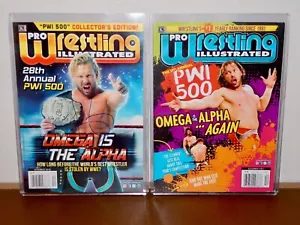 Kenny Omega Signed 2018 PWI Magazine w/COA & 2021 PWI Kenny Omega is Alpha Again - Picture 1 of 6