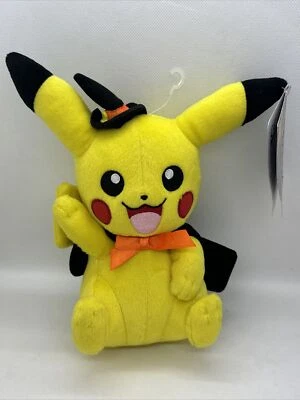 Новый с ценниками Pikachu Dressed As A Witch Halloween плюшевый Томи 9 дюймов Pokemon 2017 - Изображение 1 из 4