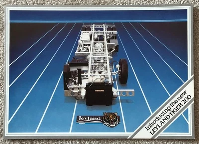 LEYLAND Tiger Range Bus & Coach Sales Brochure c1984 Lit No.LB1108 New Tiger 260 - Image 1 of 4