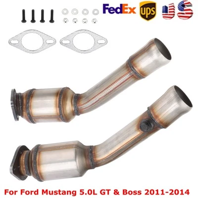 EPA Catalytic Converter For Ford Mustang 5.0L GT & Boss 2011-2014 Left & Right Foto 1 de 4