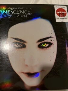 2LP Evanescence Fallen 20th Anniversary Target Exclusive Ed (Blue Smoke Vinyl) - Picture 1 of 2