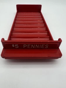 Major Metalfab Plastic Bank Teller Coin Trays Pennies - Picture 1 of 7