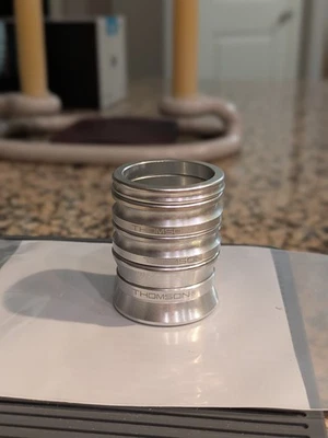 Thomson Stem Spacer Kit 4 Piece Set  Silver - Image 1 of 4