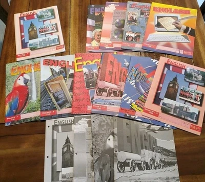 ACE PACEs English IV 1133-1144 Missing 1134 w Score Keys School Of Tomorrow  Foto 1 de 4