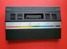 Atari 2600 Rainbow System Console Only Tested Working No Accessories Cleaned