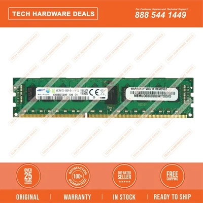 M393B5273DH0-CH9    Samsung 4GB PC3-10600 DDR3-1333MHz ECC CL9 240-Pin RDIMM 1.5 - Image 1 of 2