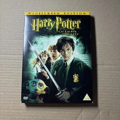 Harry Potter and the Chamber of Secrets DVD (2003) Daniel Radcliffe, Columbus - Image 1 of 2