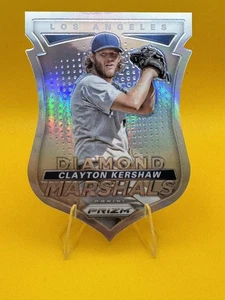 Panini Prizm Diamond Marshals Silver Prizm Clayton Kershaw #3 2015 - Imagen 1 de 2