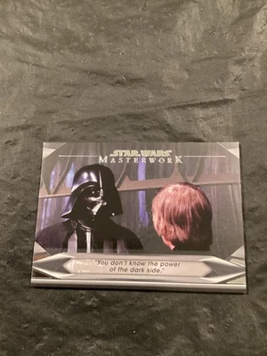 2021 Topps Star Wars Masterwork Dark Side - #WDS-5 Power of the Dark Side NM - Image 1 of 2