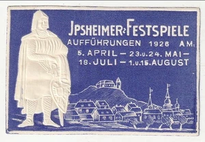 Alemania - Festival de Ipsheim 1926 (M) - Imagen 1 de 1