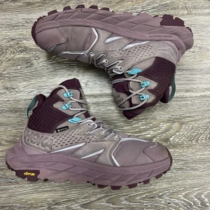 Botas de senderismo Hoka One Anacapa Mid Gore-Tex GTX para mujer talla 7 púrpura lavanda - Imagen 1 de 11