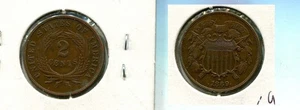 1869 TWO CENT PIECE TYPE COIN NICE AU 5909T - Picture 1 of 1