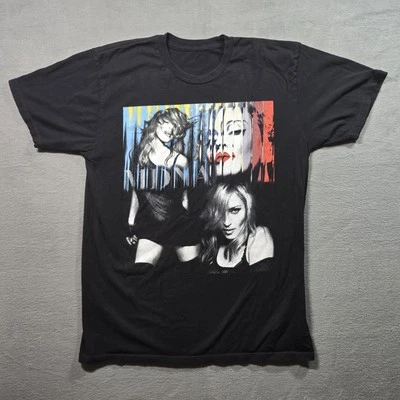 Madonna MDNA Tour Shirt - Unisex Size Medium - Black 2012 Madonna Tee - Image 1 of 4