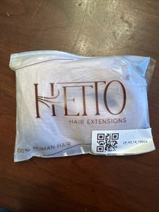 Hetto Hair Extensions 100% Human Hair Blonde CP_60_14_105G4 - Picture 1 of 9