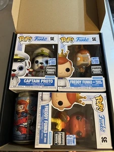 2025 Funko Fundays Experience Event Box of Fun NIB Captain Proto Freddy Zuko - Picture 1 of 5