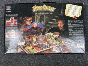HeroQuest Board Game by MB Games Vintage 1989 Fantasy Adventure Set - Picture 1 of 13