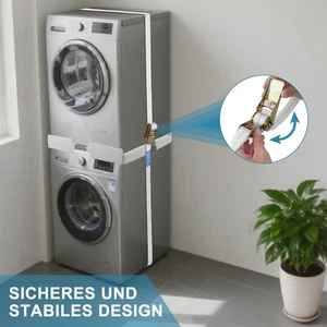 Verbindungsrahmen für Waschmaschine/Wäschetrockner, Universal-Stapelbausatz - Bild 1 von 8