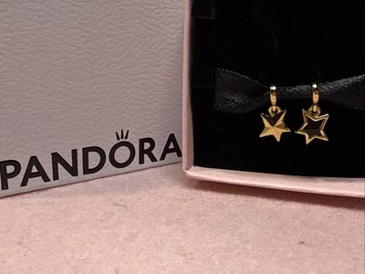 243B 全新带标签 正品 PANDORA ME 14K GP FACETED STAR 迷你危险 #762299C01 已退回! — 第 1/4 张图片