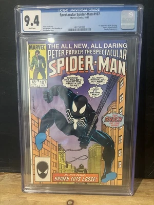 Spectacular Spider-Man #107 CGC 9.4 New Slab - 1st Sin-Eater - Image 1 of 2