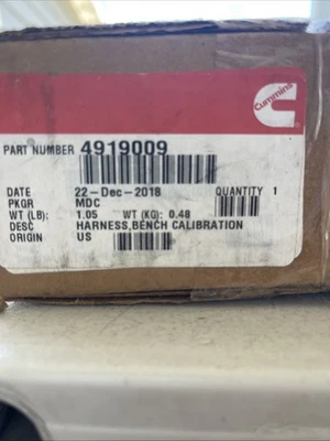 Cummins Part Number 3163151. ECM Bench Calibration Harness. - Image 1 of 4