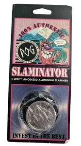 Slaminator POG Slammer Hammerhead Shark WPF 1994 Federación Mundial de Pog WPF Nuevo - Imagen 1 de 9