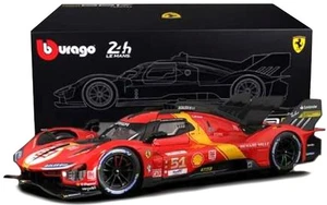 FERRARI 499P N.50 WINN.LE MANS 2024 FUOCO-NIELSEN-MOLINA-ACRYLIC BOX1:18 - Picture 1 of 1