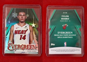 25/26 Topps Holiday Baloncesto Tyler Herro Evergreen Troquelado Inserto #EV-TH - Imagen 1 de 1