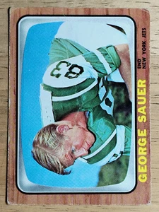 1966 Topps #101 George Sauer Jr. RC (en muy buen estado) - Imagen 1 de 2