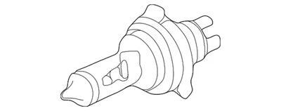 Подлинная лампа фары Honda (H4/HB2) (12 В 60/55 Вт) (Stanley) 33115-TY0-003 - Изображение 1 из 2