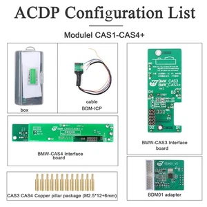 Yanhua Mini ACDP Module1for BMW CAS1-CAS4+ IMMO & Odometer Reset via OBD/ICP - Picture 1 of 6