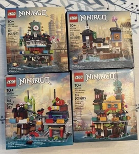 LEGO Ninjago Micro City Gardens Docks Markets 40703 40704 40705 40706 New! - Picture 1 of 1