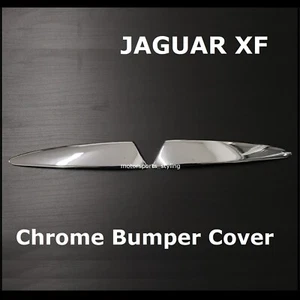 Jaguar XF Chrome Front Bumper Lower Side Cover Trims Trim Fits Models 2008-2012 - Picture 1 of 3